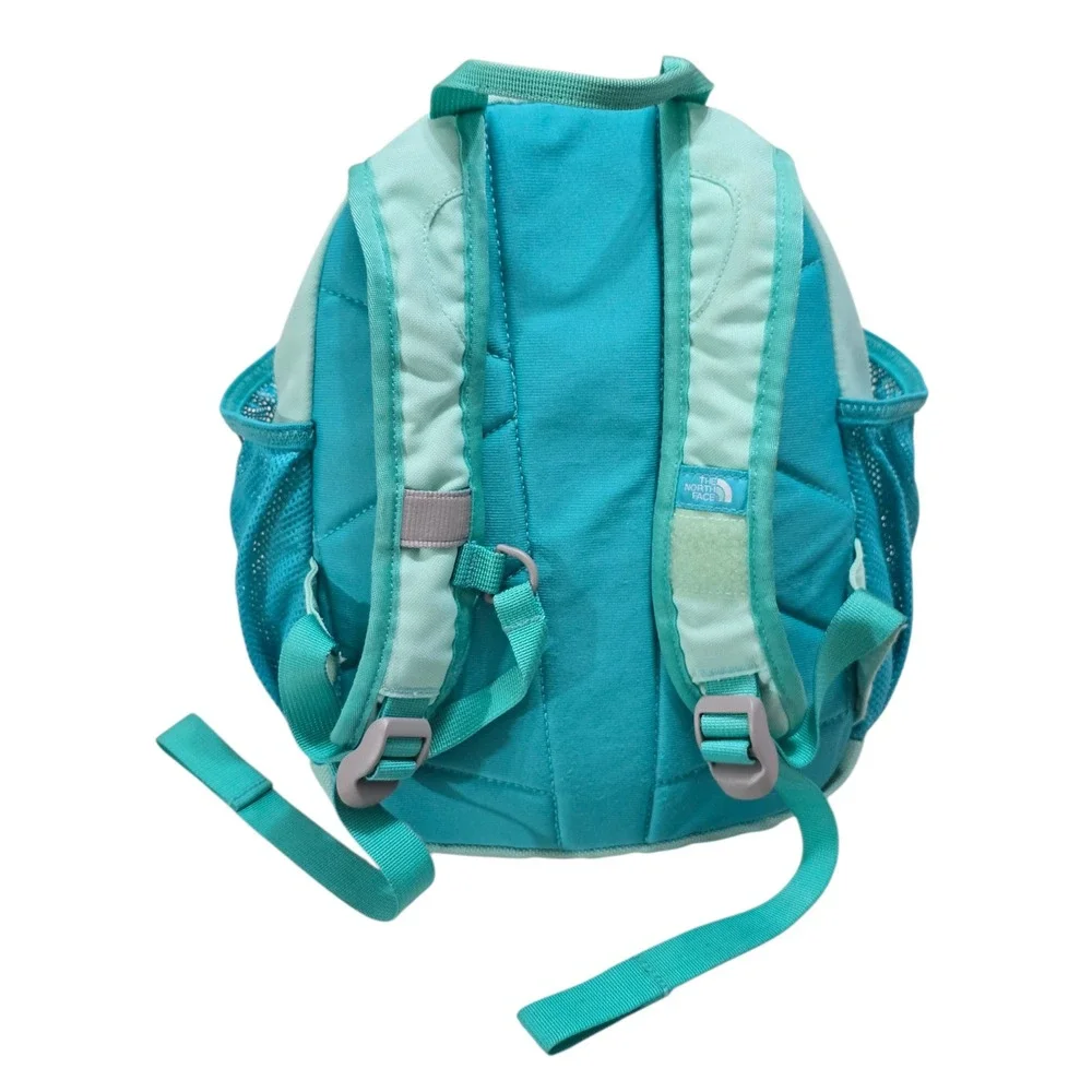 The North Face Sprout Toddler Backpack Teal Blue Kids Daypack Small NF00A3G6